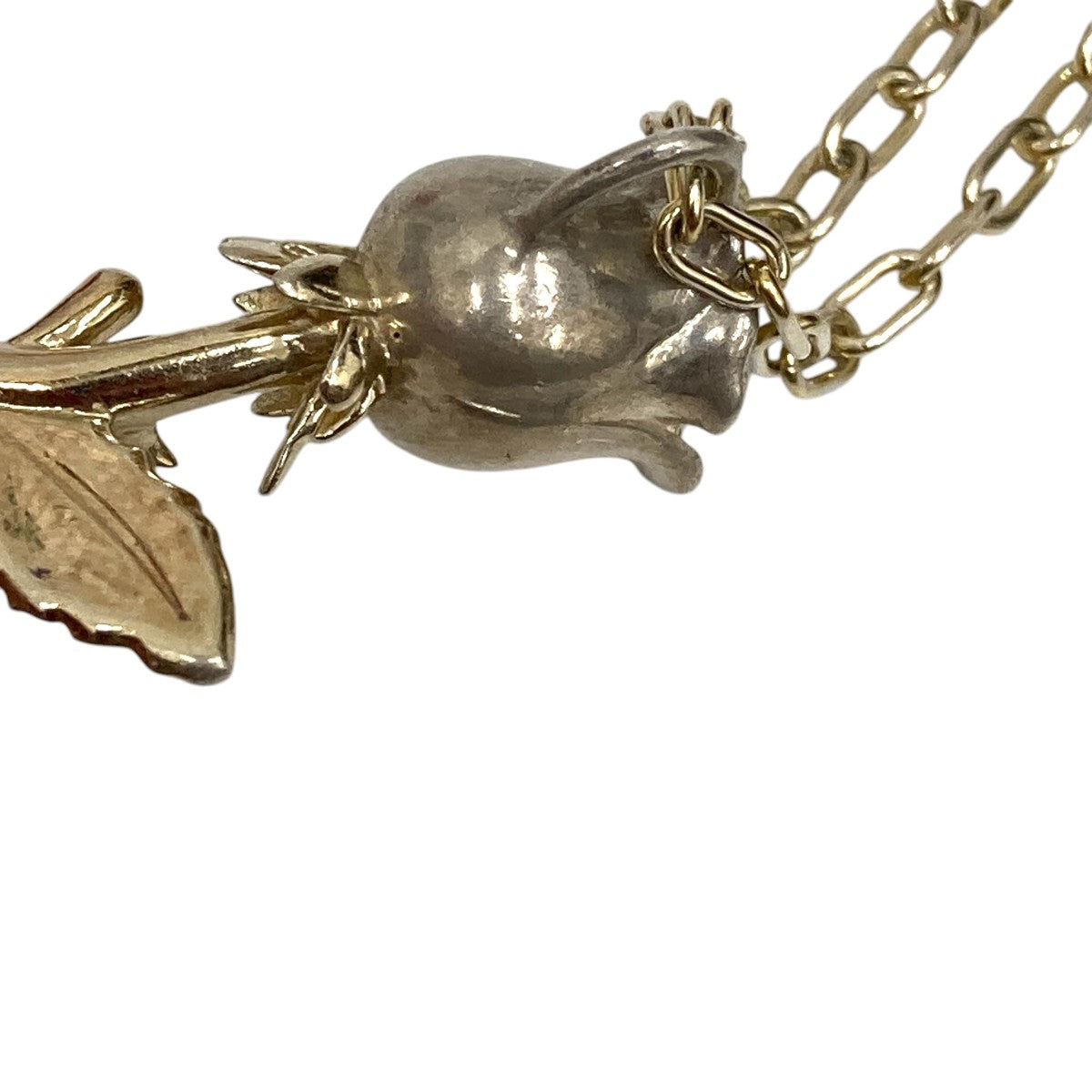 AMBUSH(アンブッシュ) ROSE CHARM NECKLACEネックレス ゴールド