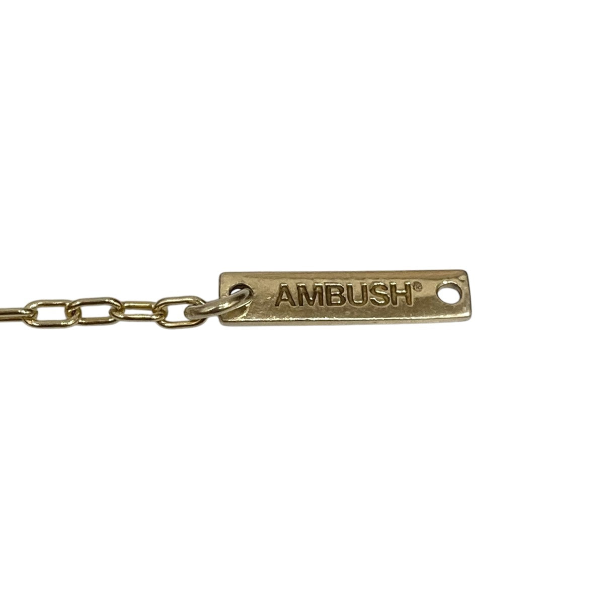 AMBUSH(アンブッシュ) ROSE CHARM NECKLACEネックレス ゴールド