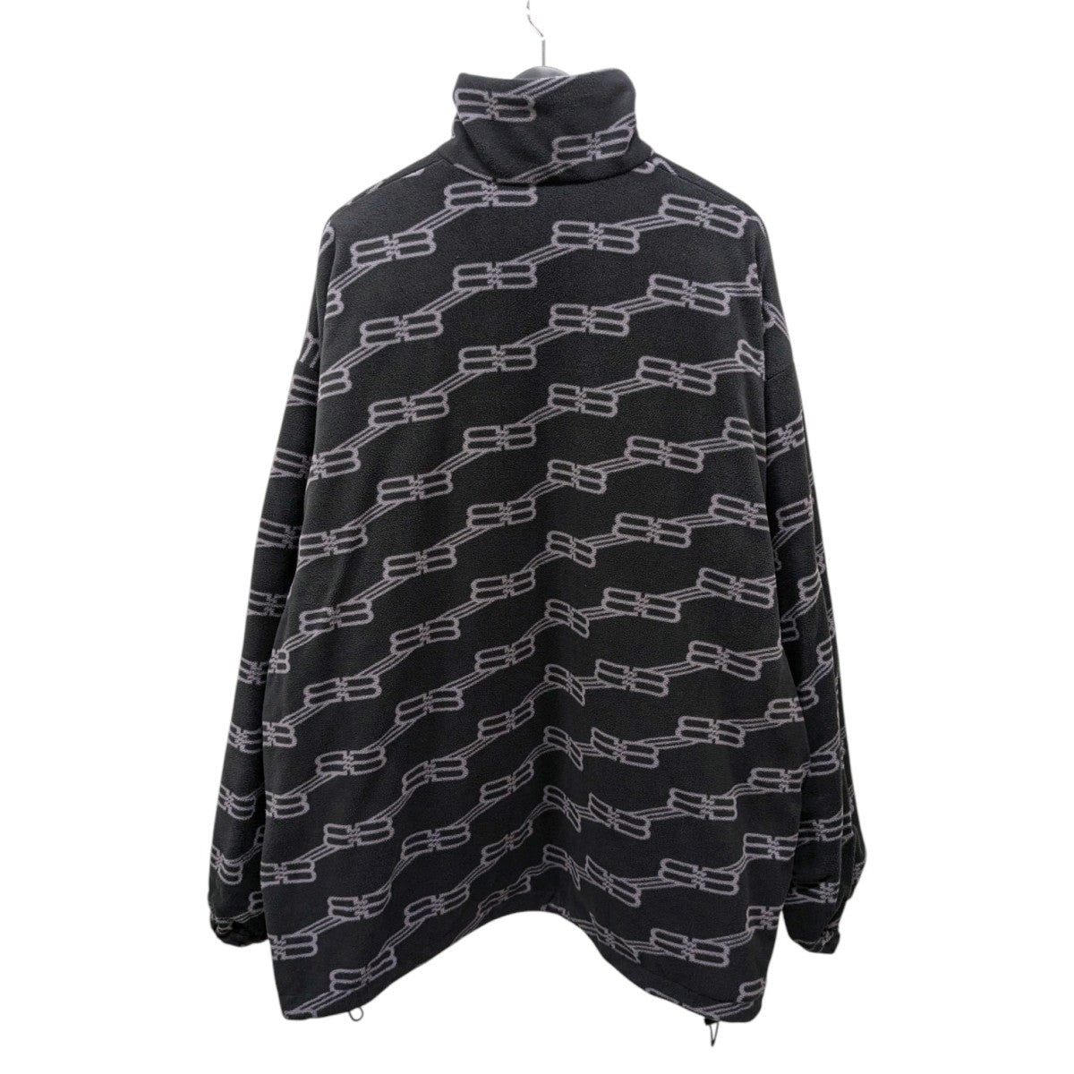 BALENCIAGA(バレンシアガ) ジップデザインウール切替ナイロンボンバー