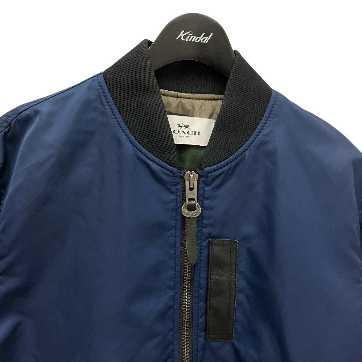 COACH(コーチ) MA-1ジャケット ネイビー サイズ M｜【公式】カインド