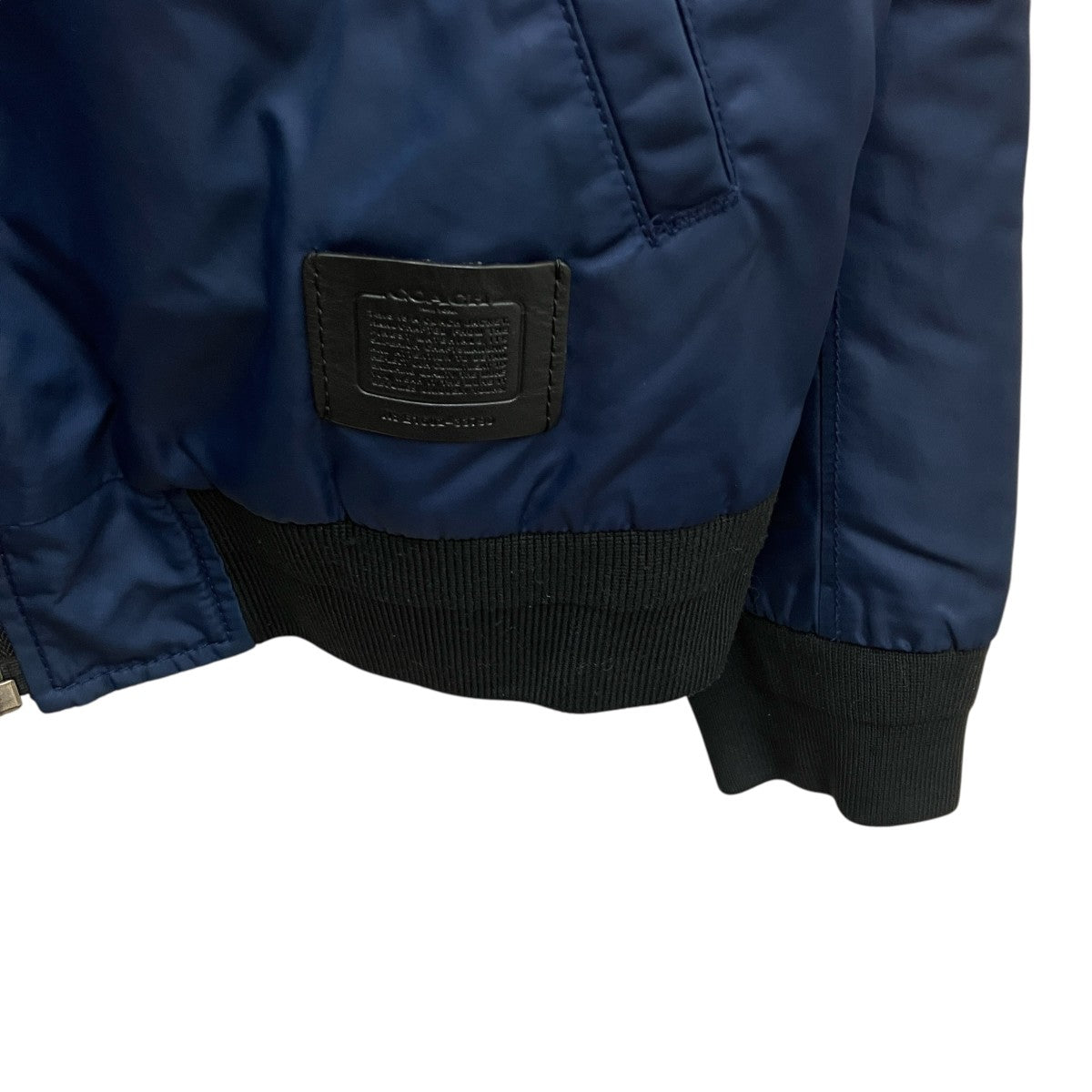 COACH ネイビー MA-1ジャケット COACH(コーチ) MA-1ジャケット ネイビー サイズ M｜【公式】カインド