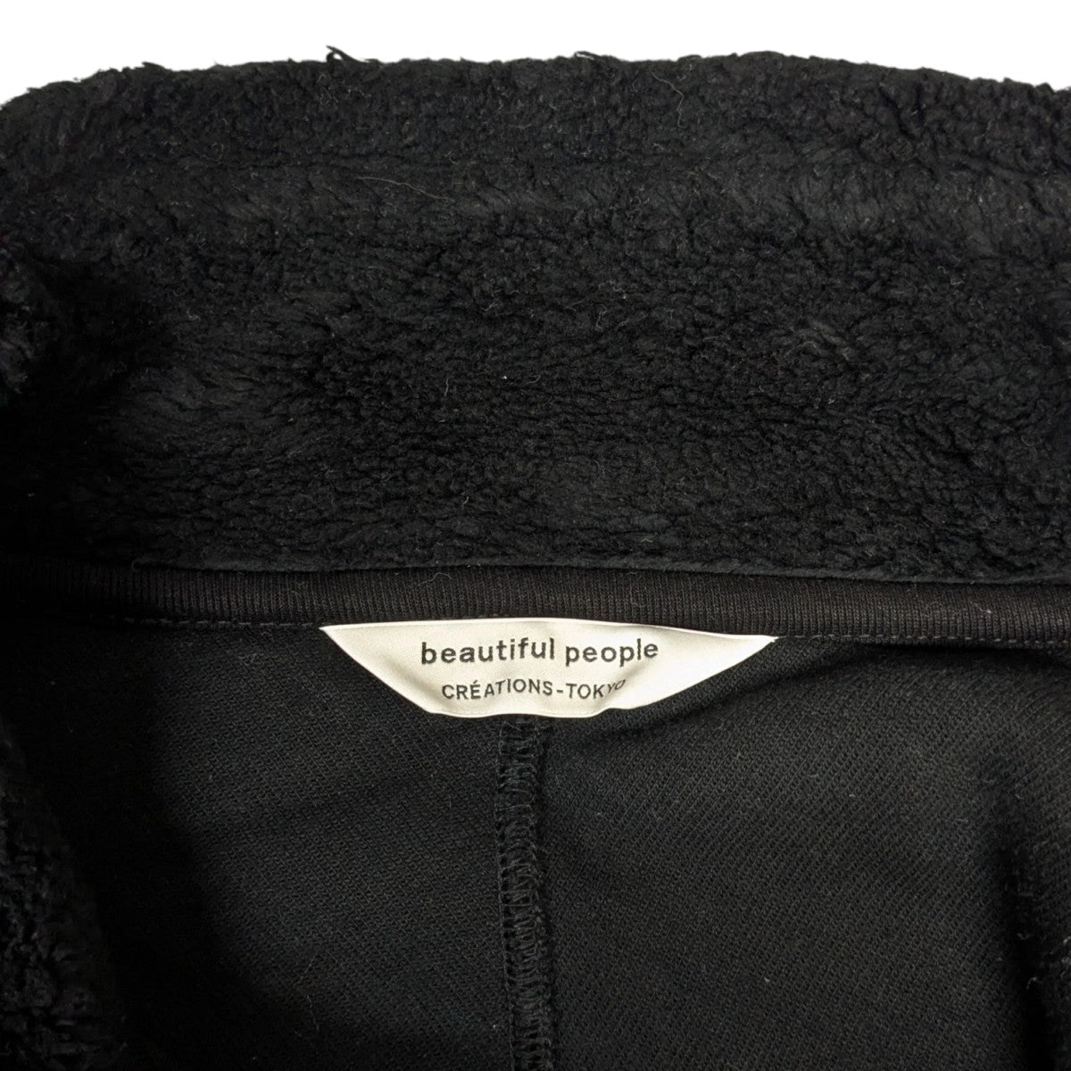 cotton garment dye boa blousonボアジャケット1435302008