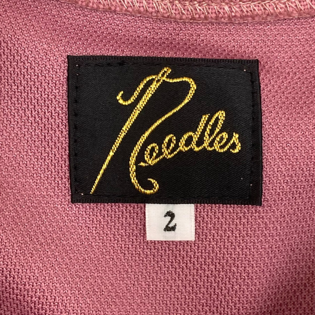 needles トレーナー ワインレッド XL