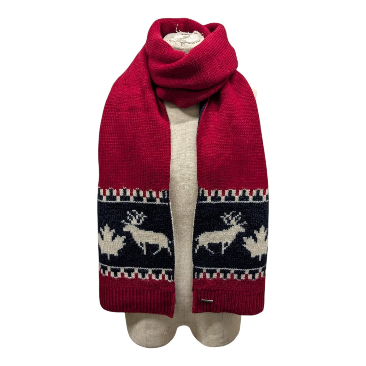 PATTERNED SCARFマフラー