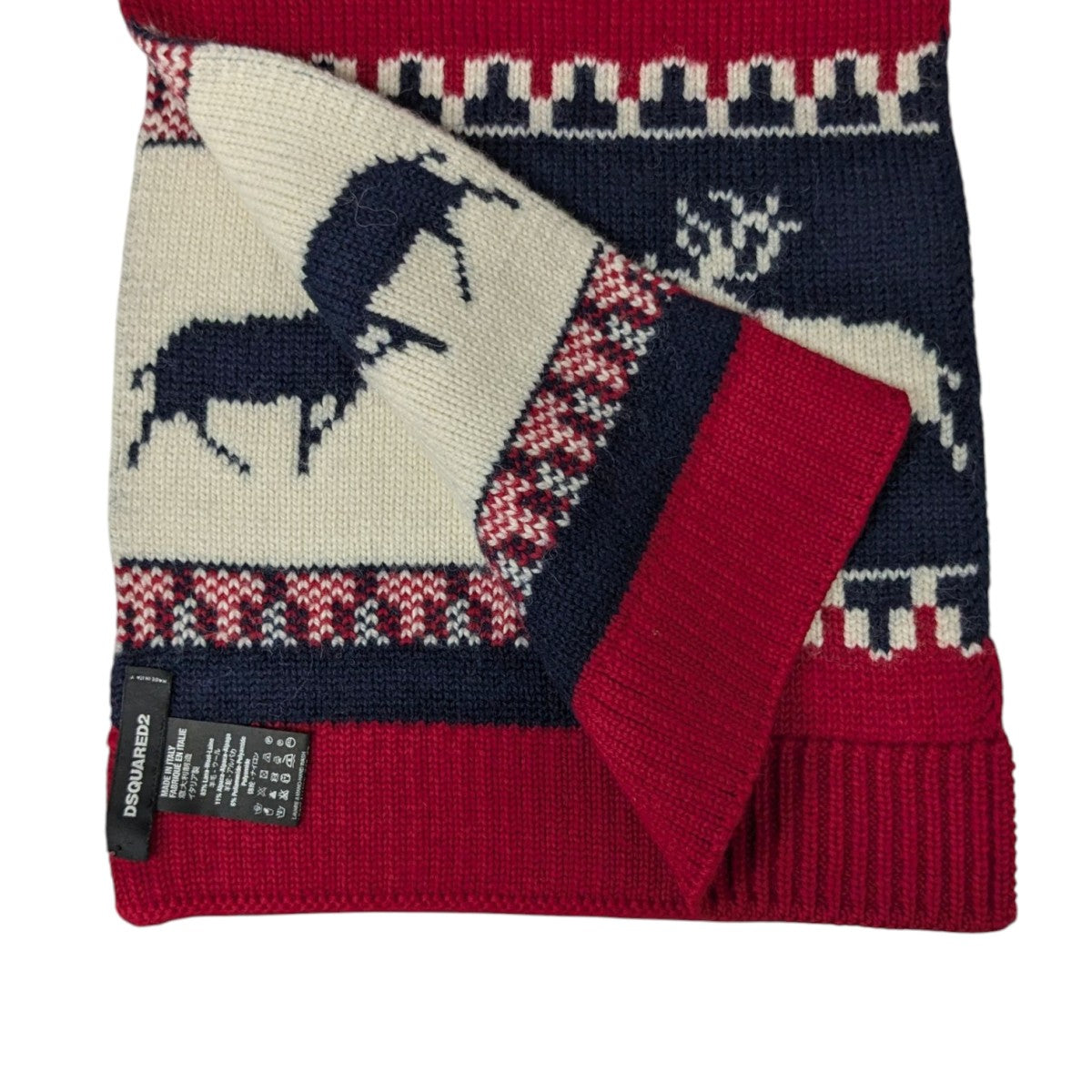 PATTERNED SCARFマフラー