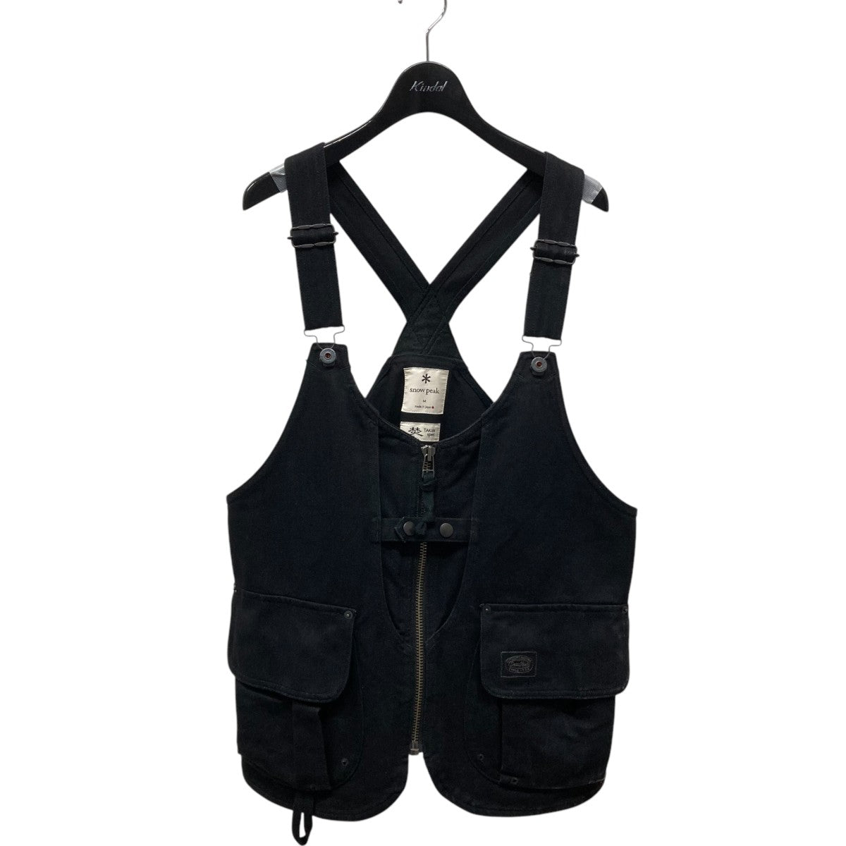 snow peak(スノーピーク) TAKIBI Denim VestベストJK-21AU104 JK snow peak(スノーピーク) TAKIBI Denim VestベストJK-21AU104 JK