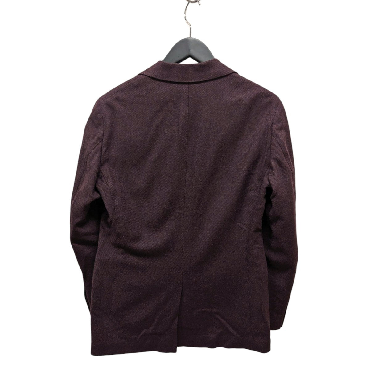 ウールカシミヤ シングルブレステッド 2Bジャケット ZEGNA TROFEO CASHMERE 61-07-45-07102