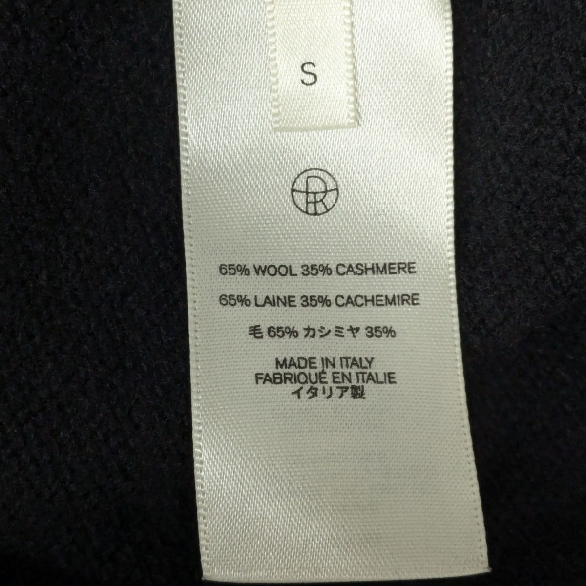 美品 THE ROW ザロウ SIBEM TOP ウールカシミヤニット セーター 5582 Y184 サイズXS ブラック レディース 古着 中古 USED THE ROW(ザロウ) SIBEM TOPクルーネックカシミヤニット5582 Y184 5582