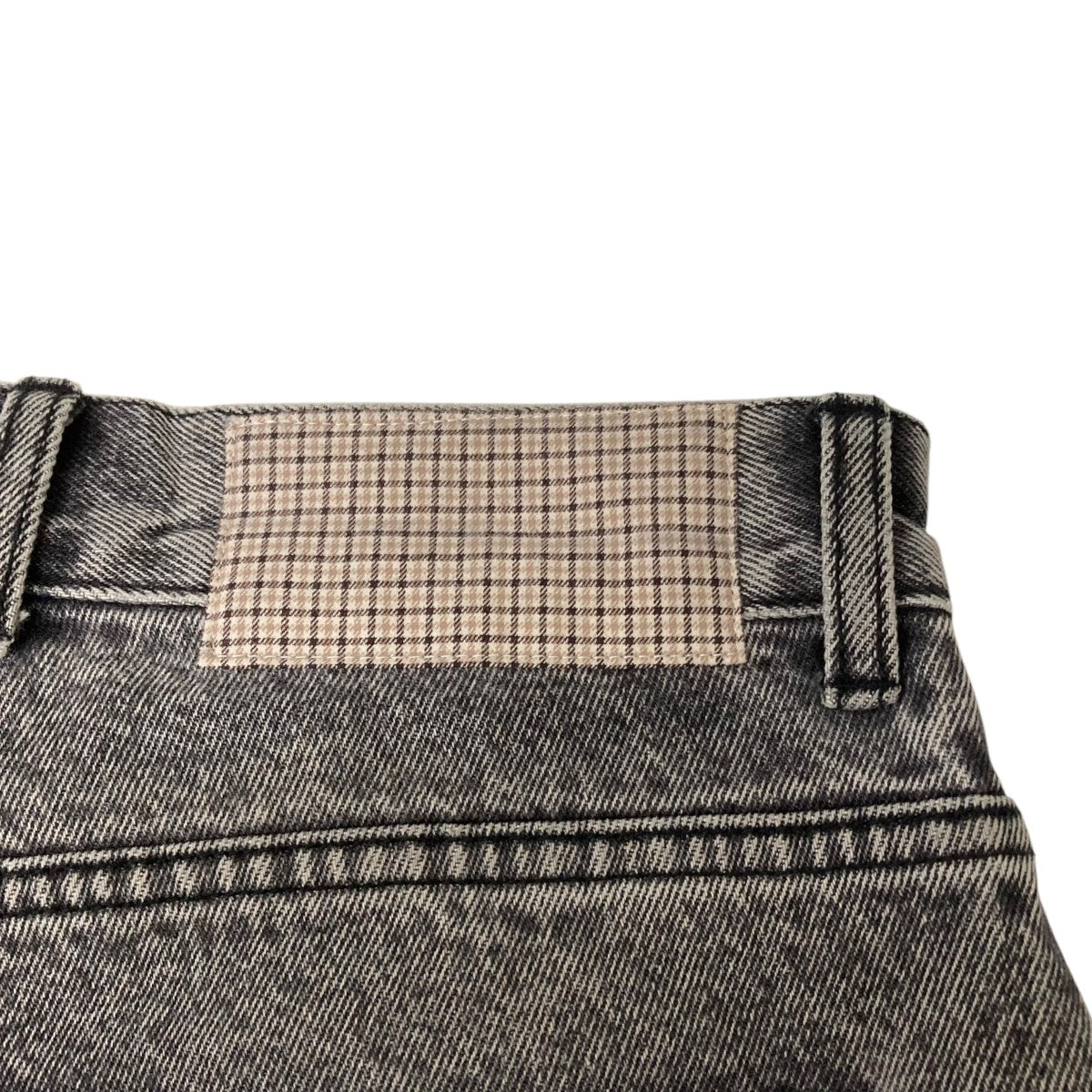 Mfpen グレー デニム ワイドパンツ mfpen(エムエフペン) REGULAR JEANSデニムパンツ グレー サイズ