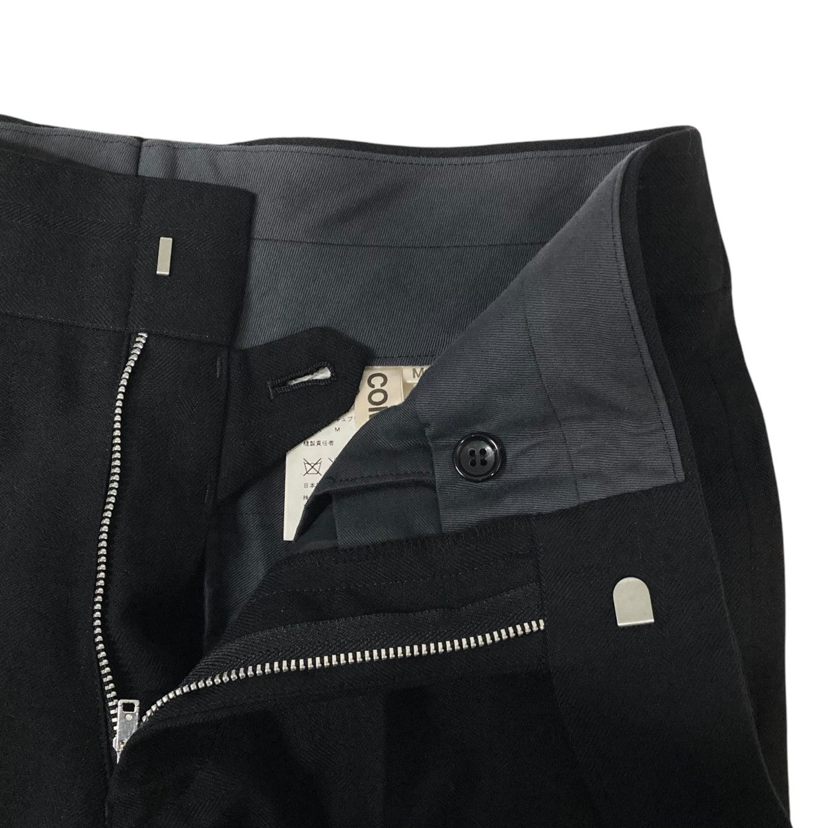 コムデギャルソン　レザーラインスラックス コムデギャルソン レザーラインスラックス COMME des GARCONS