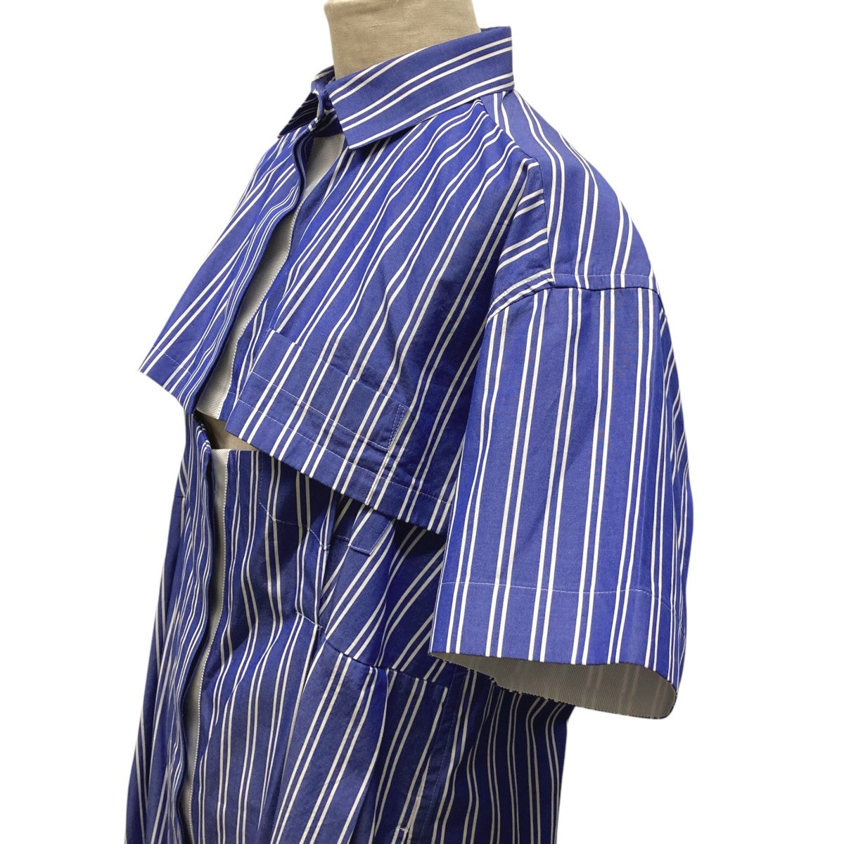 sacai(サカイ) Cotton Poplin Dress半袖ワンピース22-06144 22