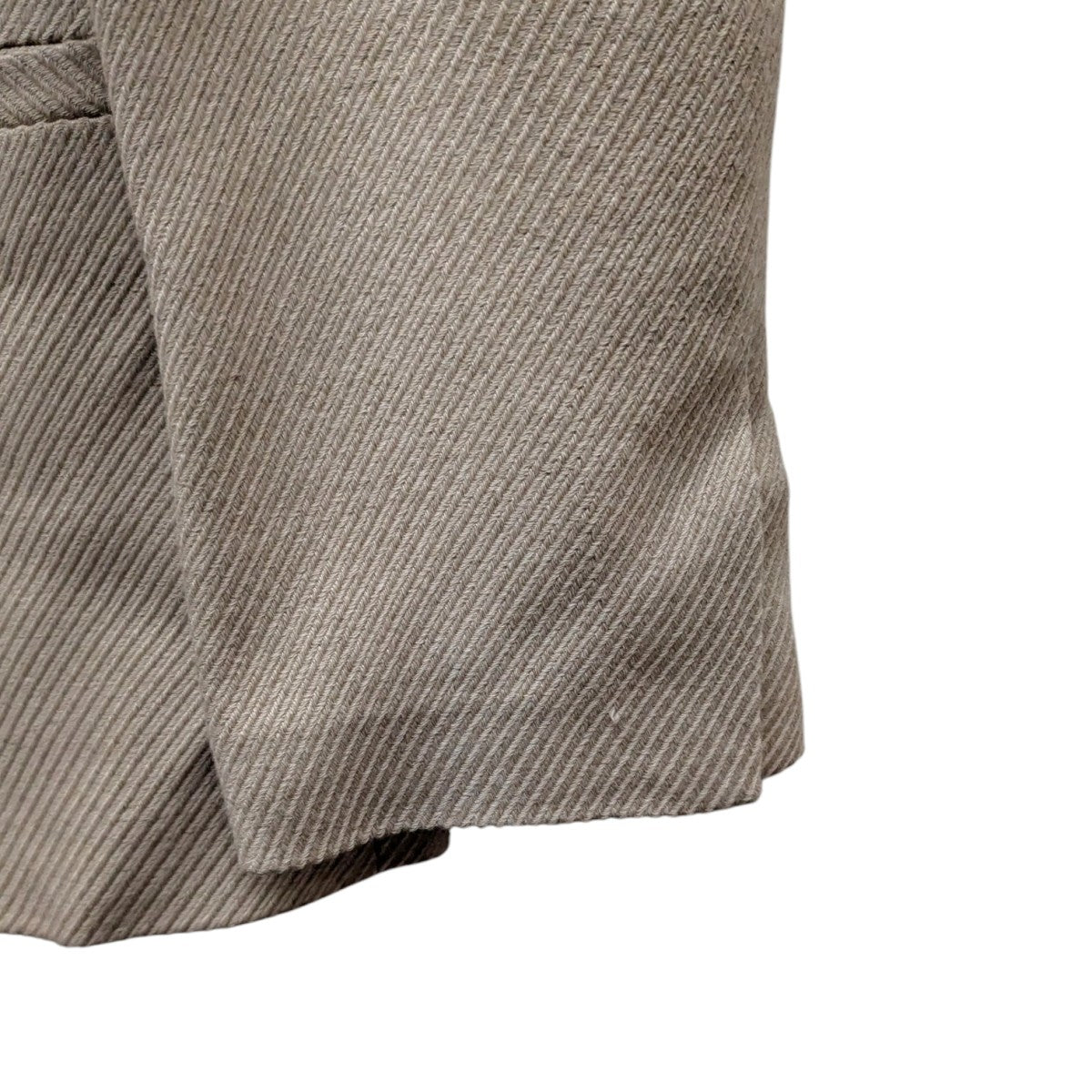 toteme JUMBO TWILL BLAZERノーカラージャケット214-113-700 古着・中古-5枚目のアイテム画像