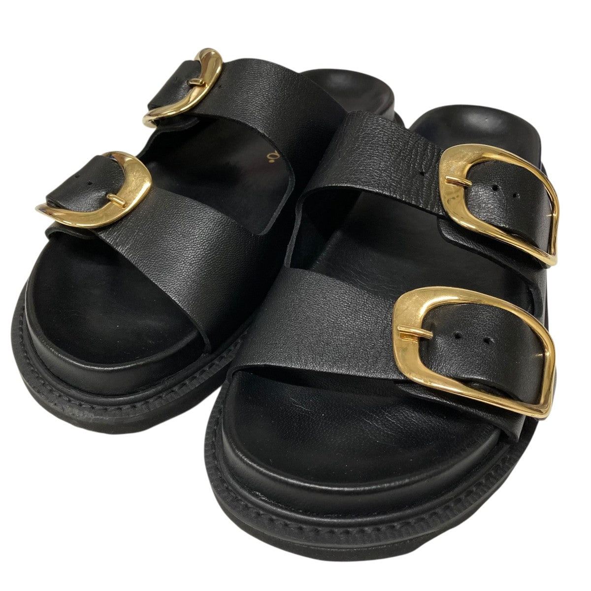 Caminando(カミナンド) BIG DOUBLE BUCKLE SANDALSサンダル2315W