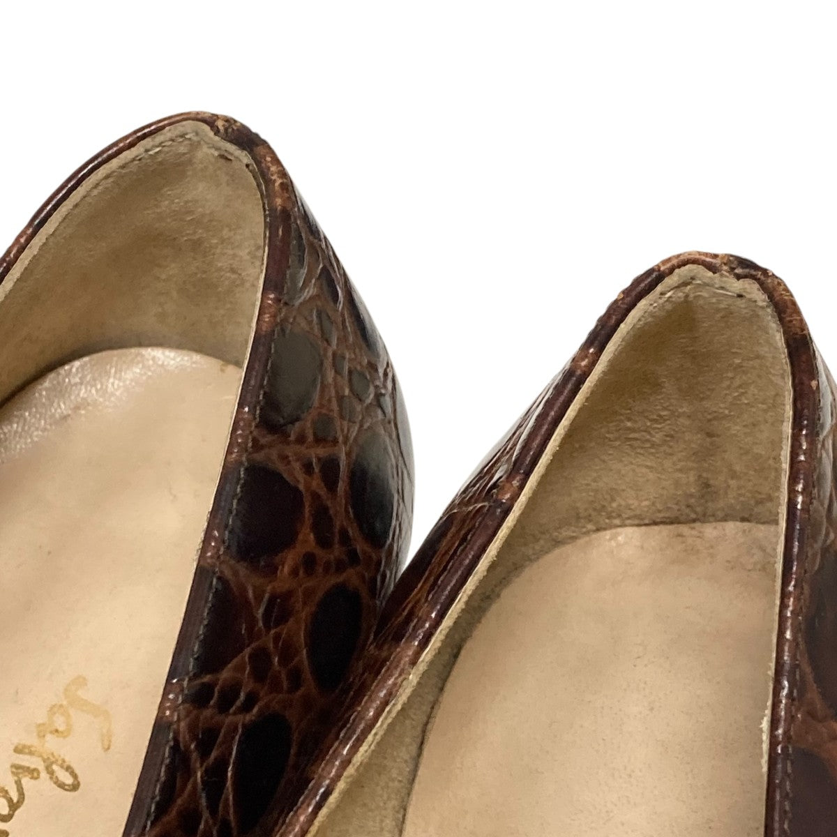 Salvatore Ferragamo ヒールパンプスDR 30668 338 古着・中古-6枚目のアイテム画像