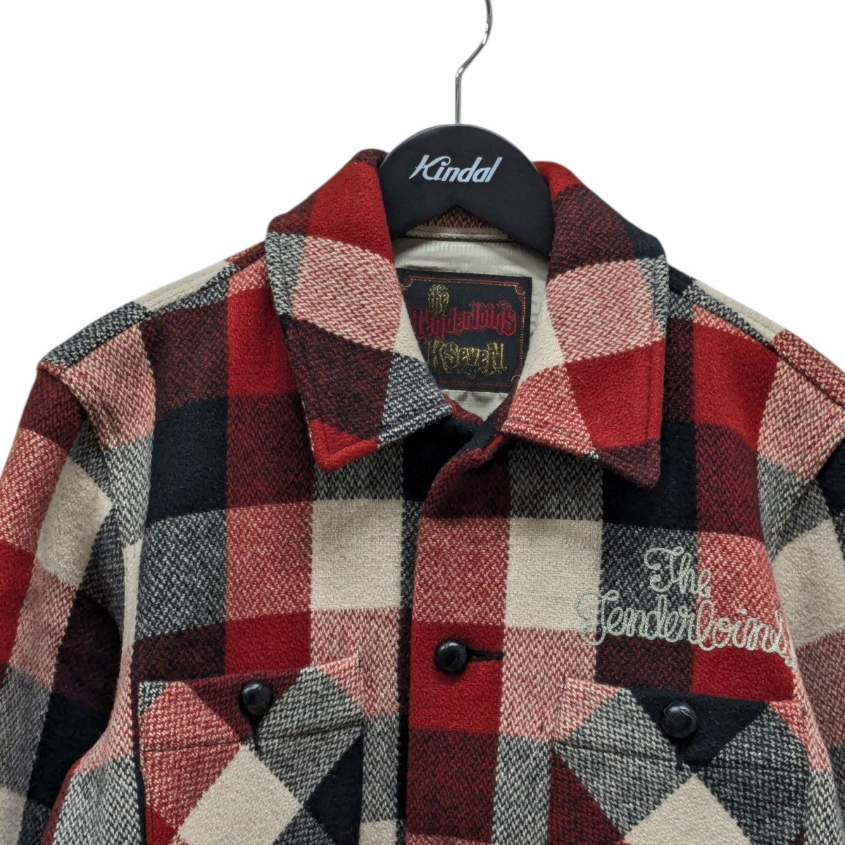 TENDERLOIN(テンダーロイン) バッファローチェックジャケット レッド