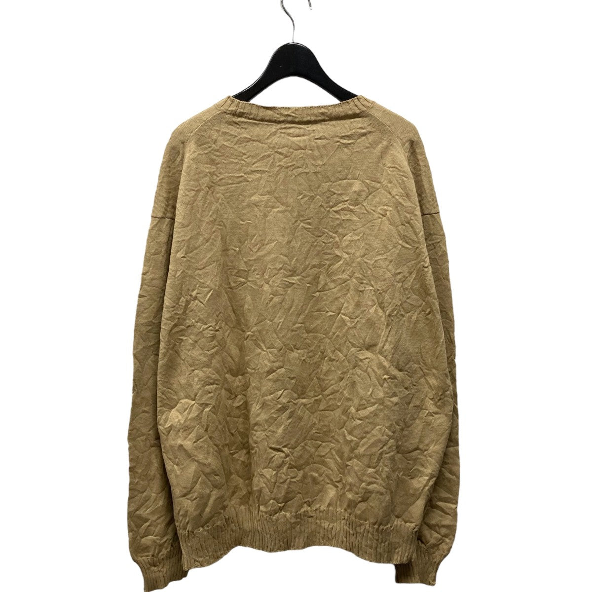 AURALEE オーラリー 厚手　短丈ニット　ベージュ　リブニット 中古・古着通販】AURALEE (オーラリー) ニット ベージュ サイズ