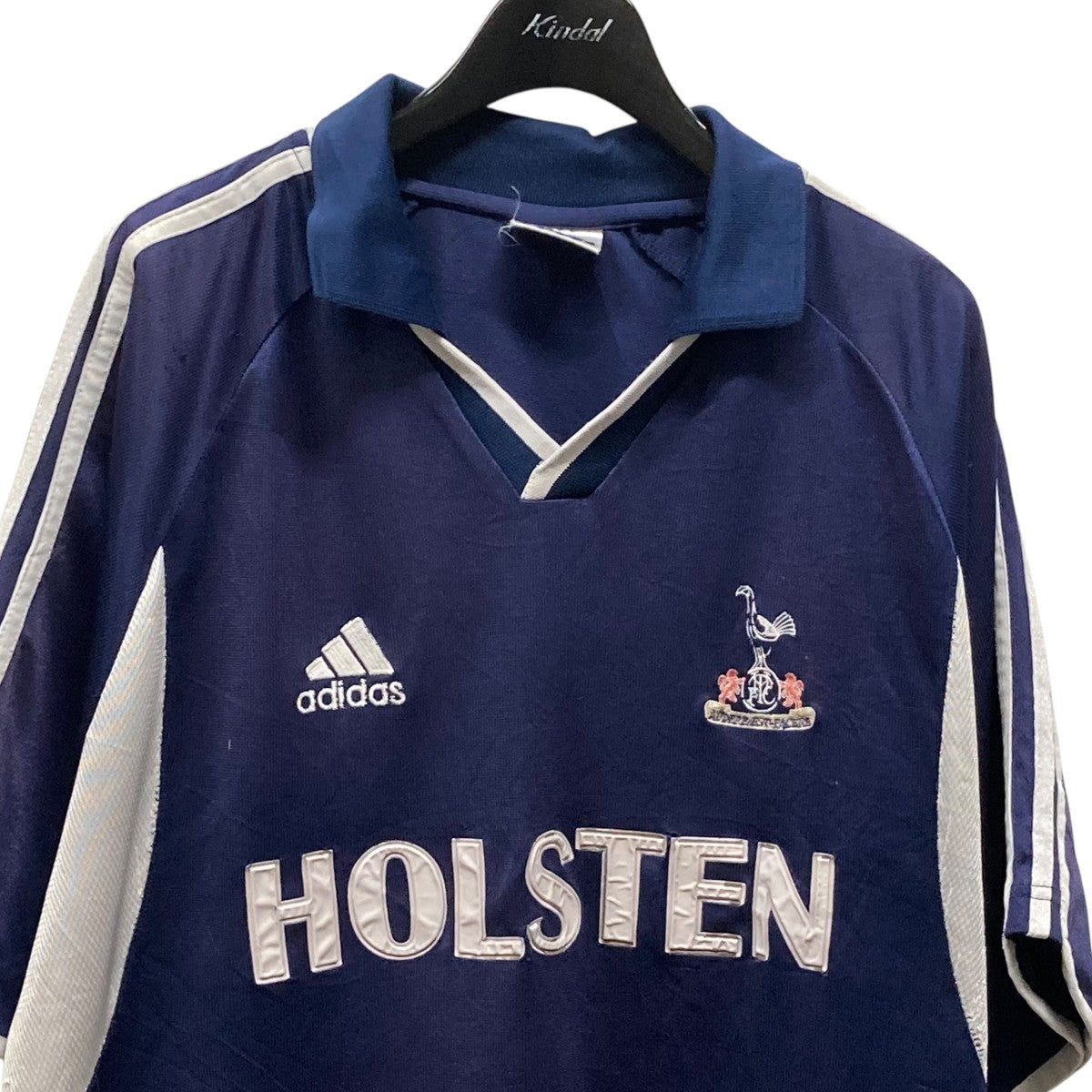 old adidas ゲームシャツ 万国旗タグ アームライン ユニフォーム