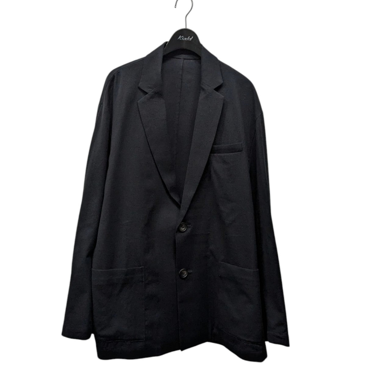 +CLOTHETブラック ジャケット 2 Mサイズ　未使用 2WAYニットジャケット《SOLOTEX》 (NTJ23S01-23) | A | 紳士服