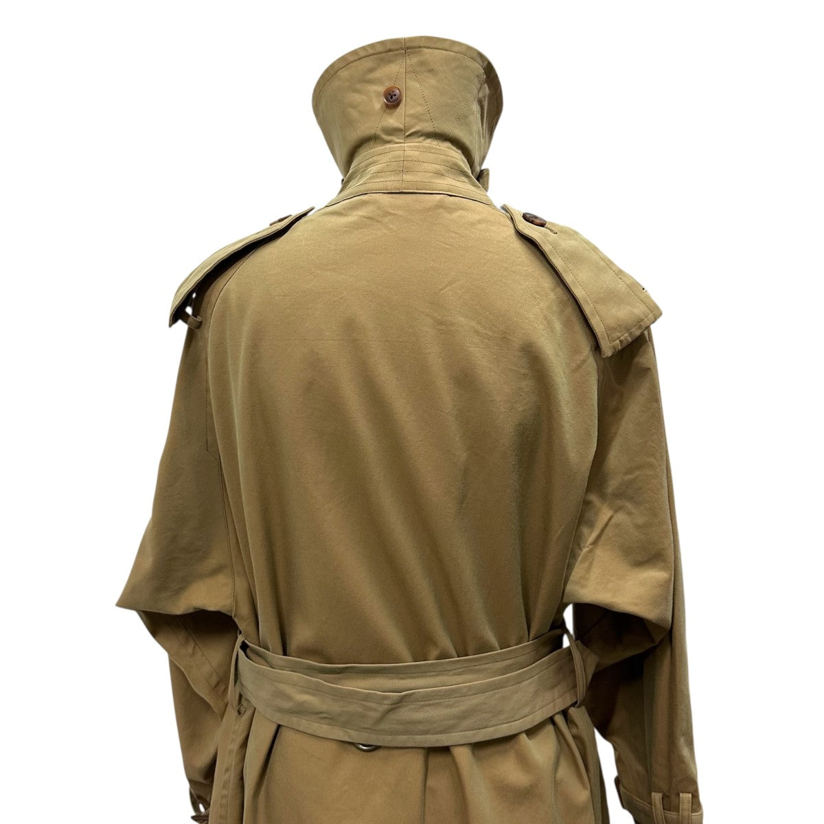 AURALEE(オーラリー) FINX CHAMBRAY BIG TRENCH COATトレンチコート