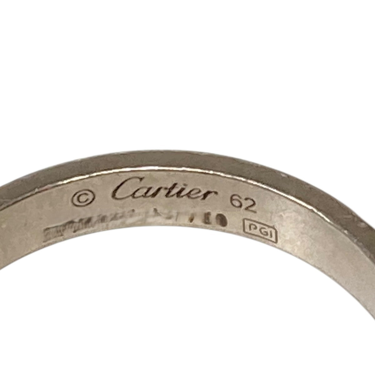 Cartier ラブリング AU750 サイズ45 Cartier Love Ring 750(WG) 6.0g 45 | eBay