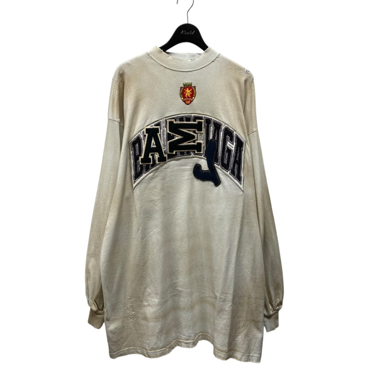 BALENCIAGA(バレンシアガ) SKATER OVERSIZED LONG SLEEVE T-SHIRT長袖T