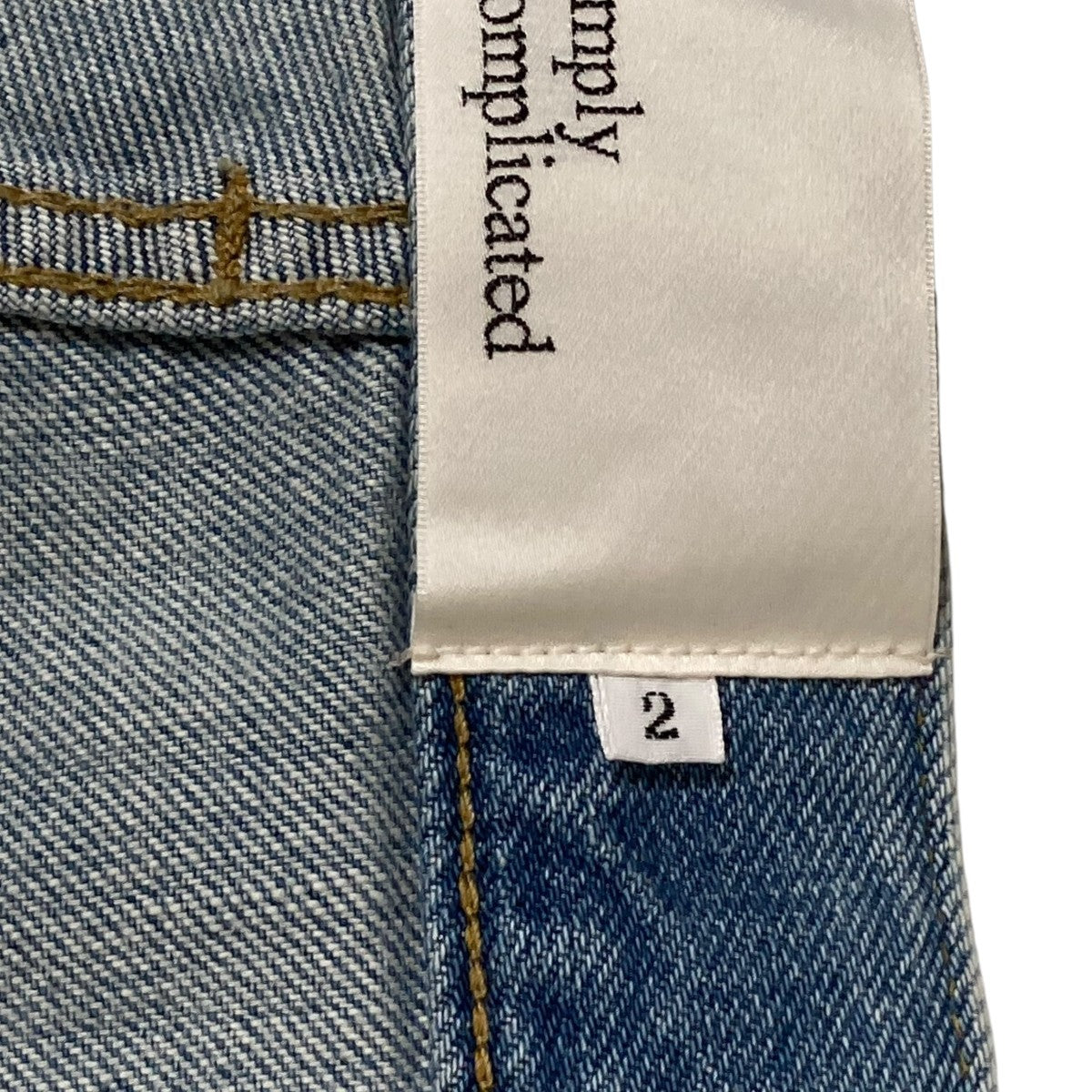 Simply Complicated BF BAGGY JEAN デニム BF BAGGY JEAN VINTAGE INDIGO – SimplyComplicated
