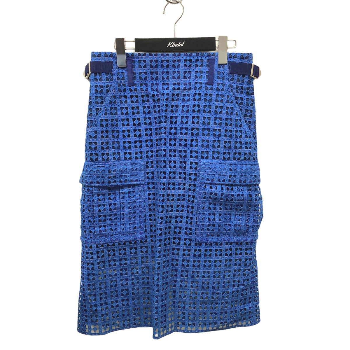 スーパーセール 半額 sacai luck(サカイラック) プリーツラップカットワークスカート スカート