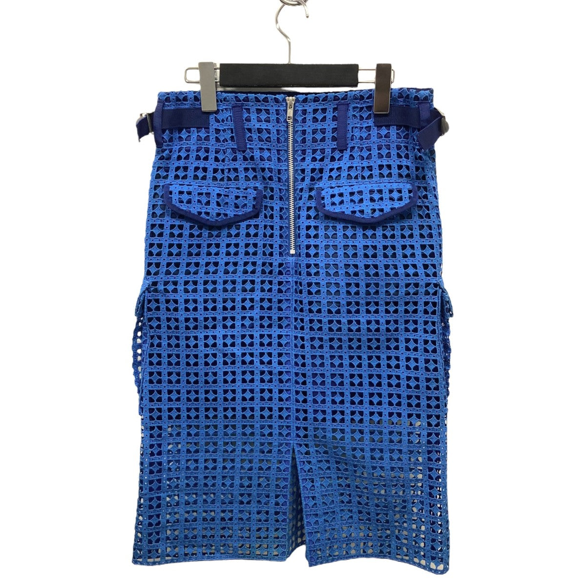sacai luck(サカイラック) プリーツラップカットワークスカート