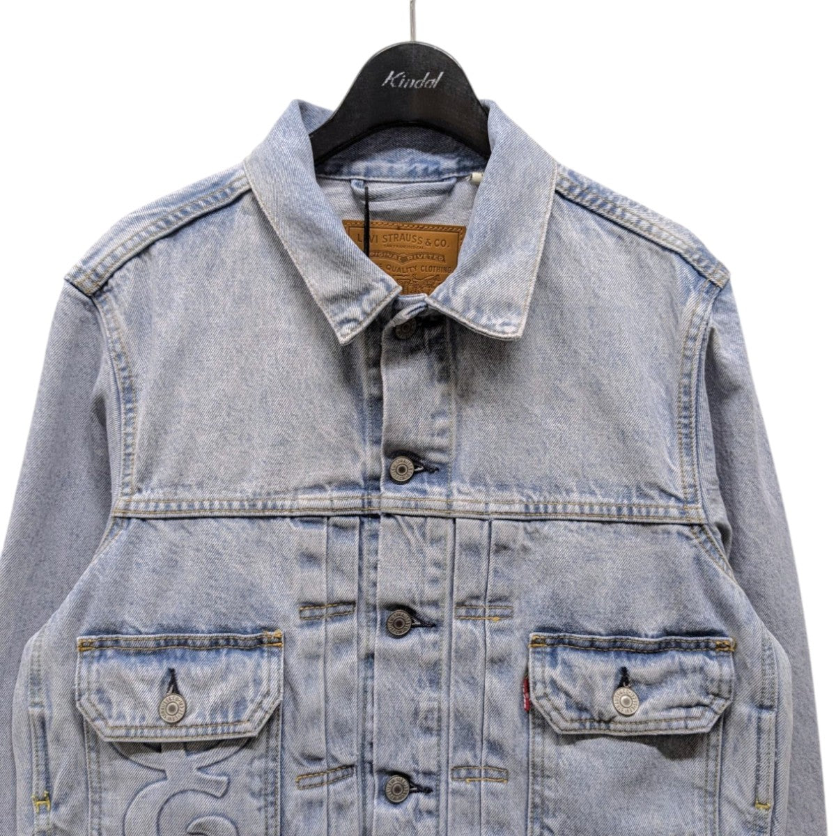 LEVI'S デニムジャケット 2nd 綿100% Levi's/リーバイス TYPE II トラッカージャケット ミディアム