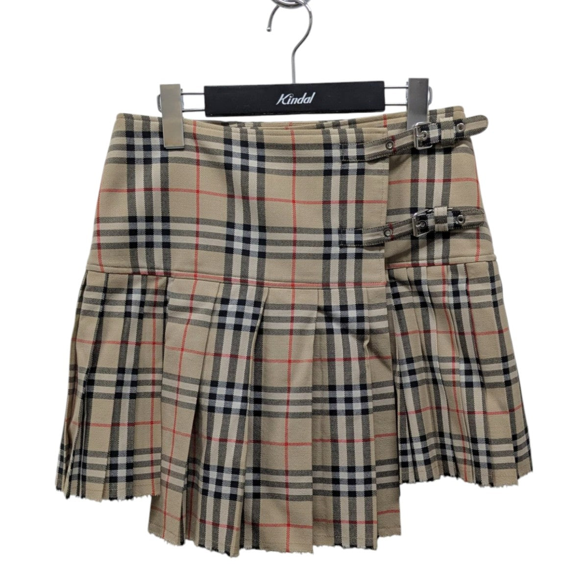 BURBERRY(バーバリー) ノバチェック ミニスカート プリーツ