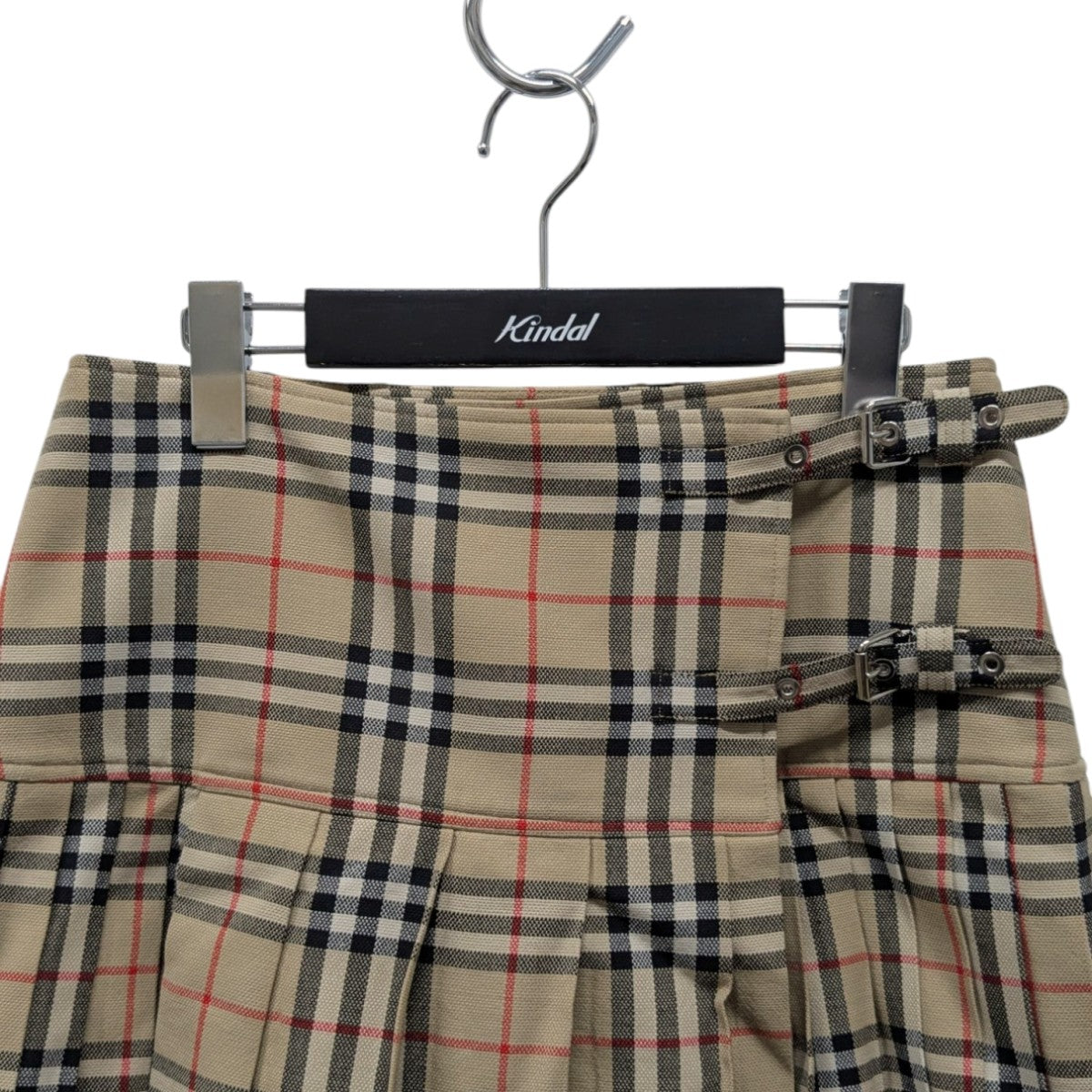 BURBERRY(バーバリー) ノバチェック ミニスカート プリーツ