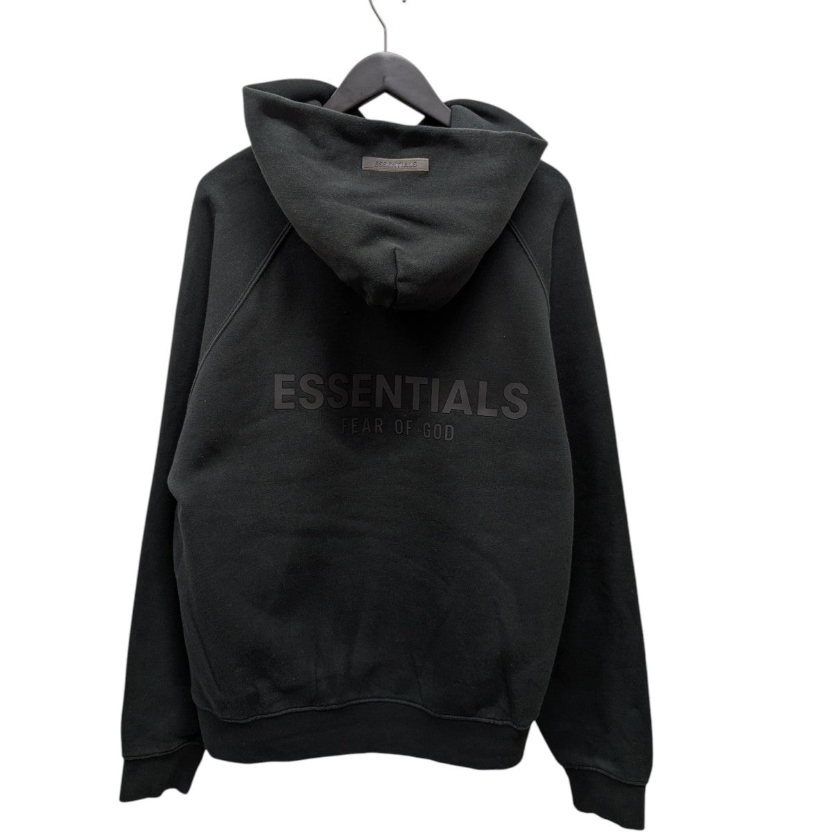 美品 essentials パーカー ブラック エッセンシャルズ M FOG ESSENTIALS パーカー ESSENTIALS/エッセンシャルズ/FLEECE ZIP UP