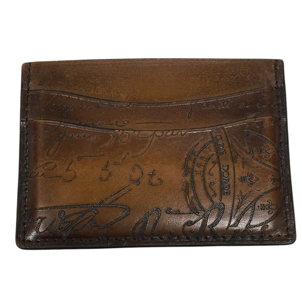 BERLUTI / ベルルッティ　バンブー ネオ スクリットレザーカードホルダー Berluti(ベルルッティ) バンブー ネオ スクリットレザーカードホルダー