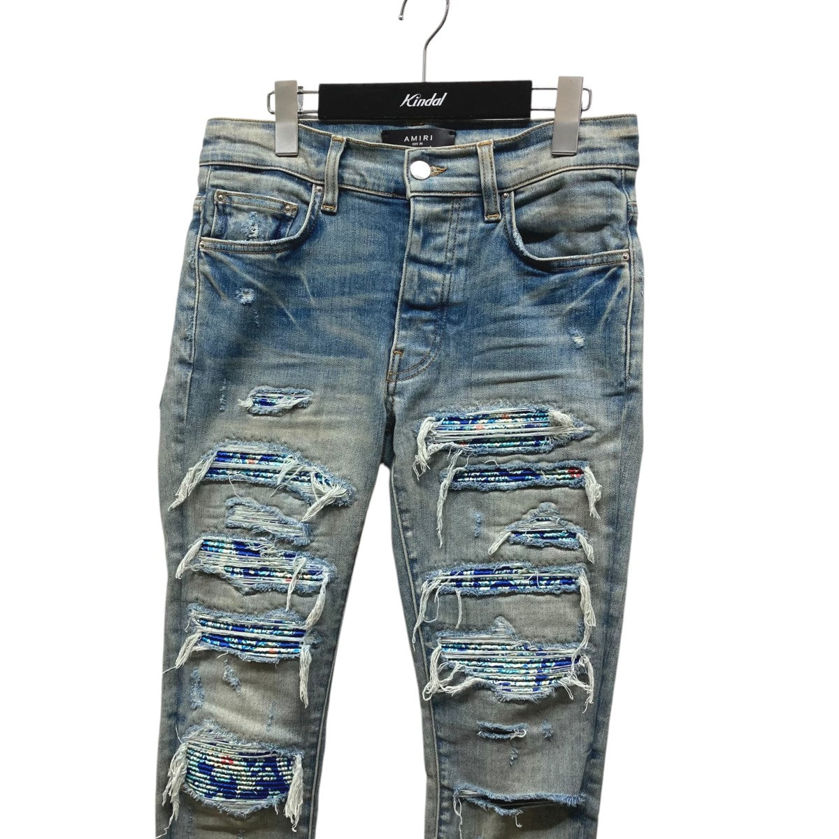 AMIRI TIE DYE BANDANA THRASHER JEANデニムパンツ841 古着・中古-3枚目のアイテム画像