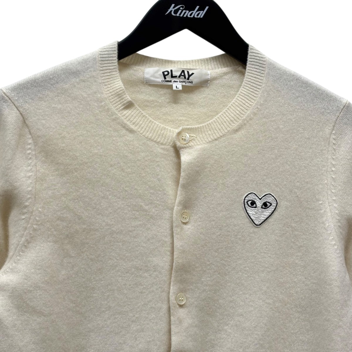 PLAY コムデギャルソン　カーディガン PLAY COMME des GARCONS（プレイコムデギャルソン）カーディガン