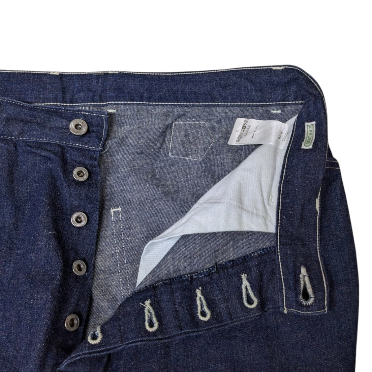 カ*ル様 アプレッセデニム Military Denim Trousers IN A.PRESSE - アプレッセデニム Military Denim Trousers(23SAP-04
