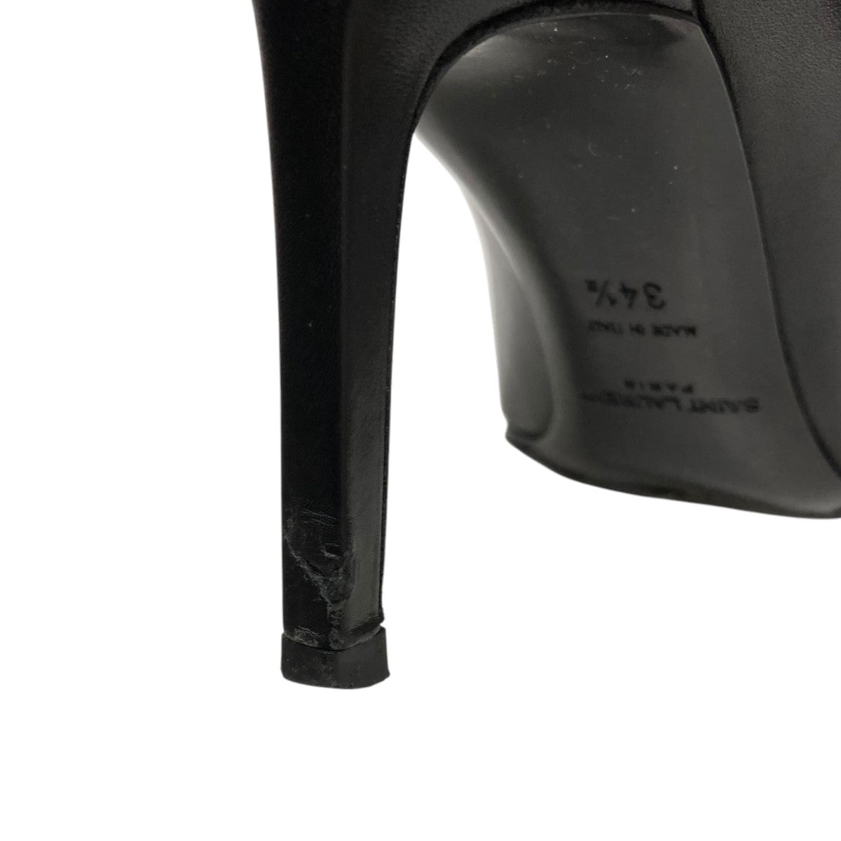 Saint Laurent Paris ポインテッドトゥ ヒールパンプス 古着・中古-9枚目のアイテム画像