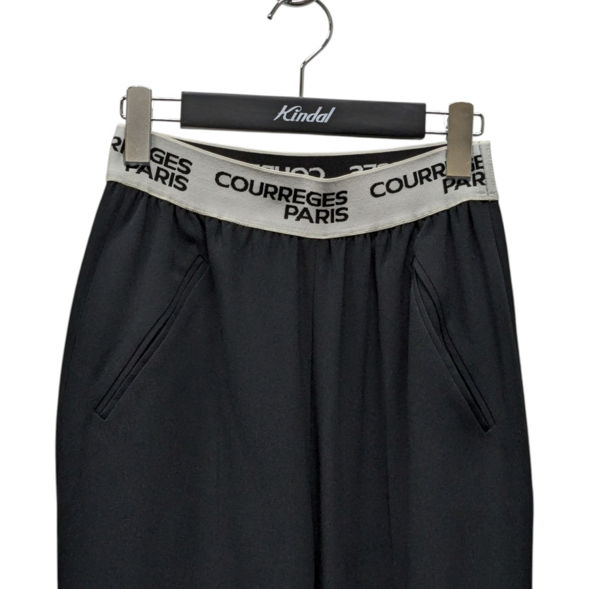 courreges(クレージュ) イージーパンツ ブラック サイズ 36