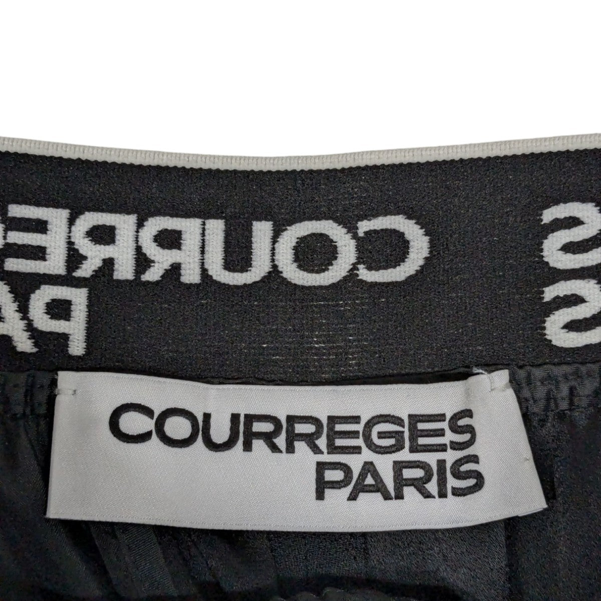 courreges(クレージュ) イージーパンツ ブラック サイズ 36