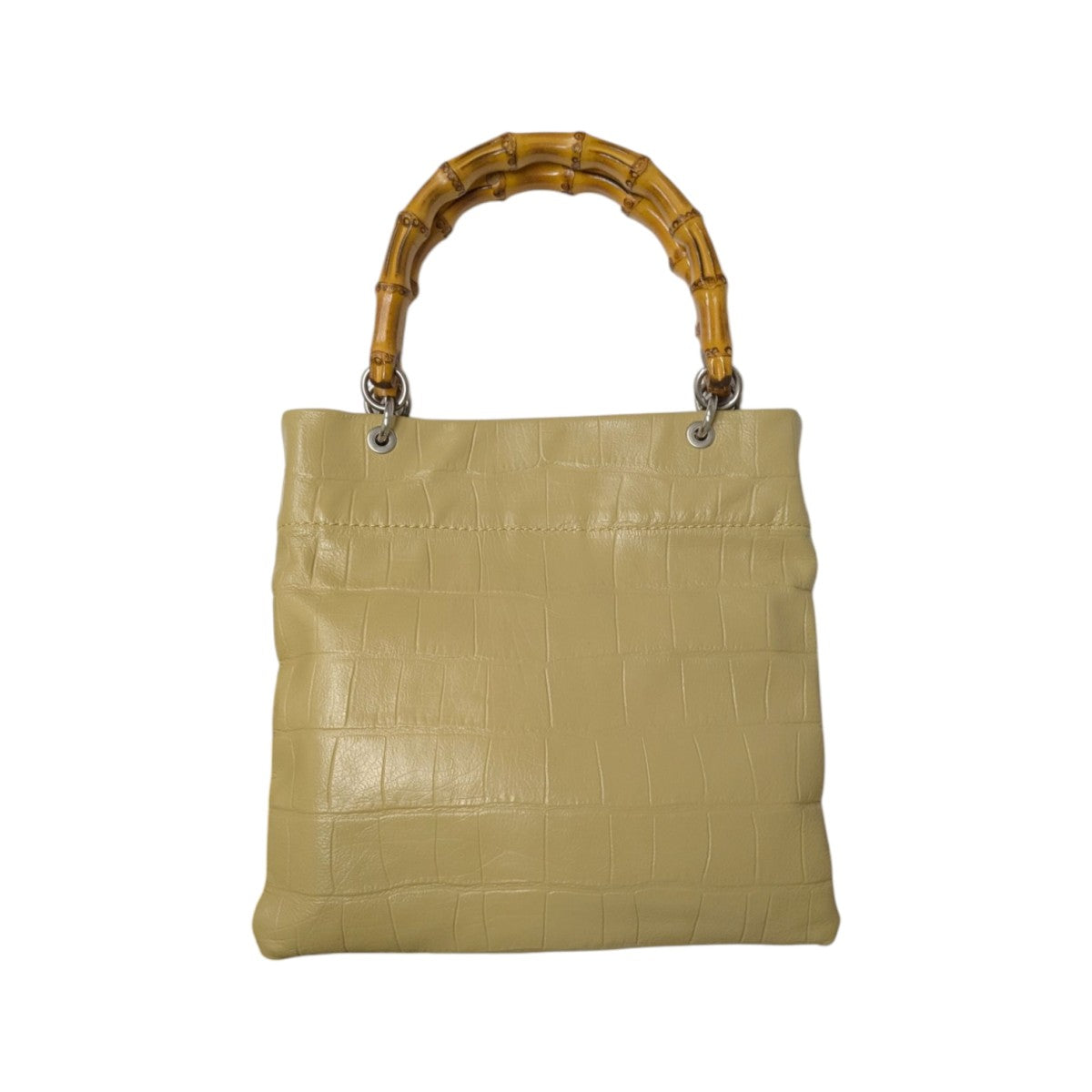 JIL SANDER BAMBOO SHOPPERハンドバッグJ07WC0019 古着・中古-3枚目のアイテム画像