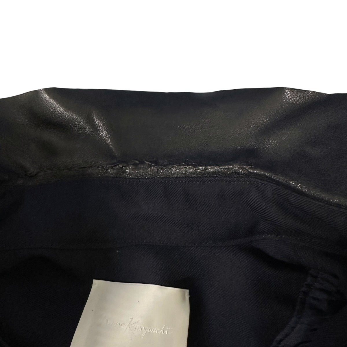 mame kurogouchi(マメクロゴウチ) Shadow Patched Wool Jacket中綿