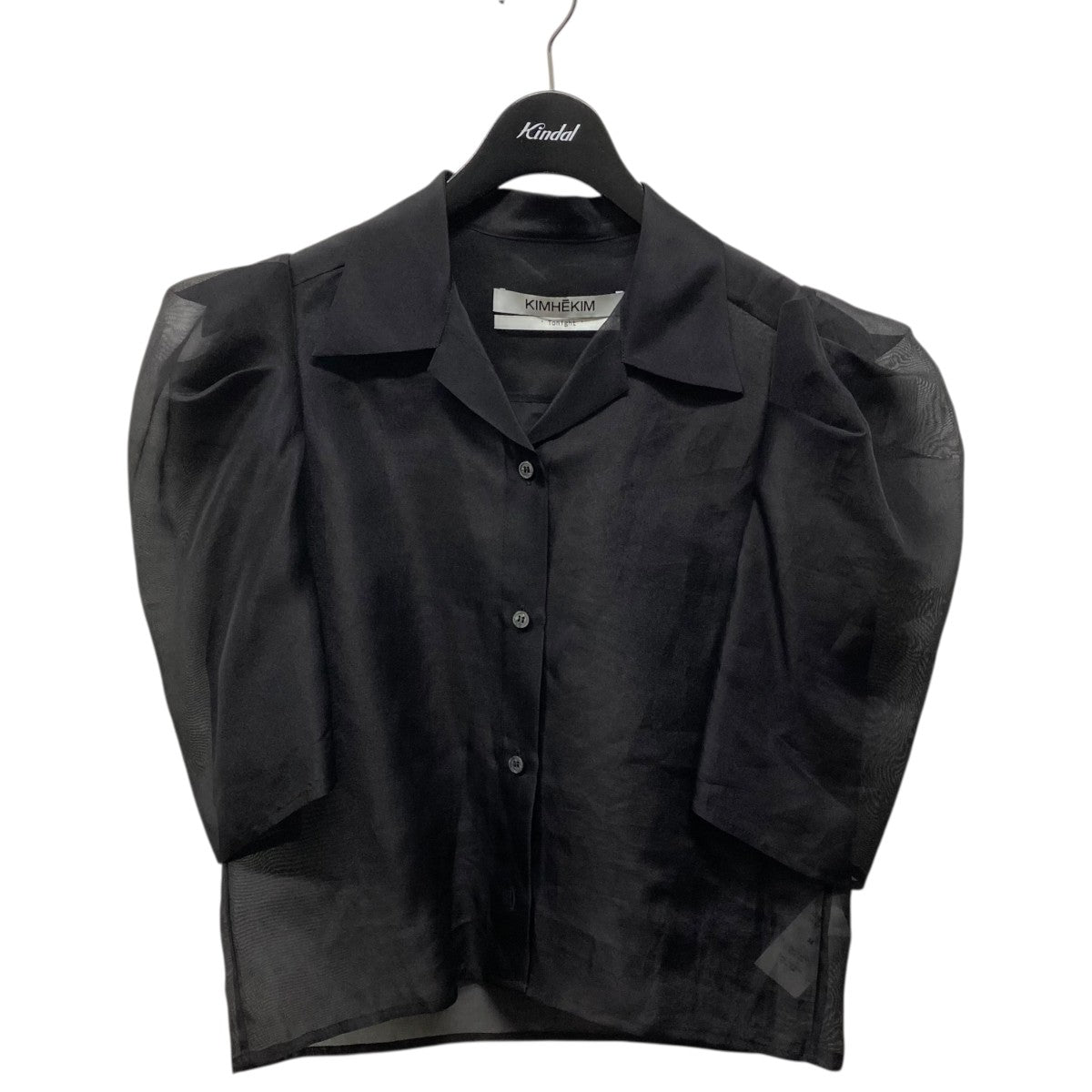 GUIFEI SHORT SLEEVED SHIRT半袖ブラウスPS22-SH04-BK