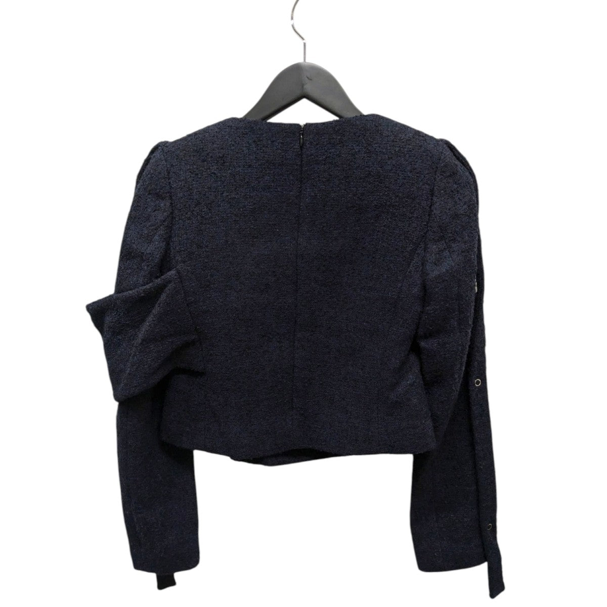 BOUCLE SQUARE-NECK SHORT JACKETショートジャケットFU-M-JK004