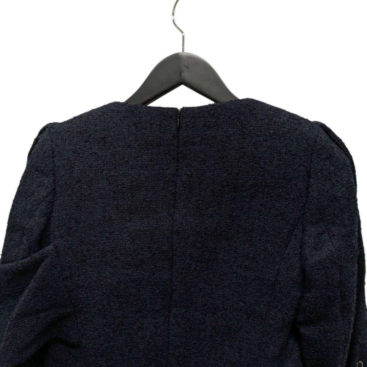 BOUCLE SQUARE-NECK SHORT JACKETショートジャケットFU-M-JK004