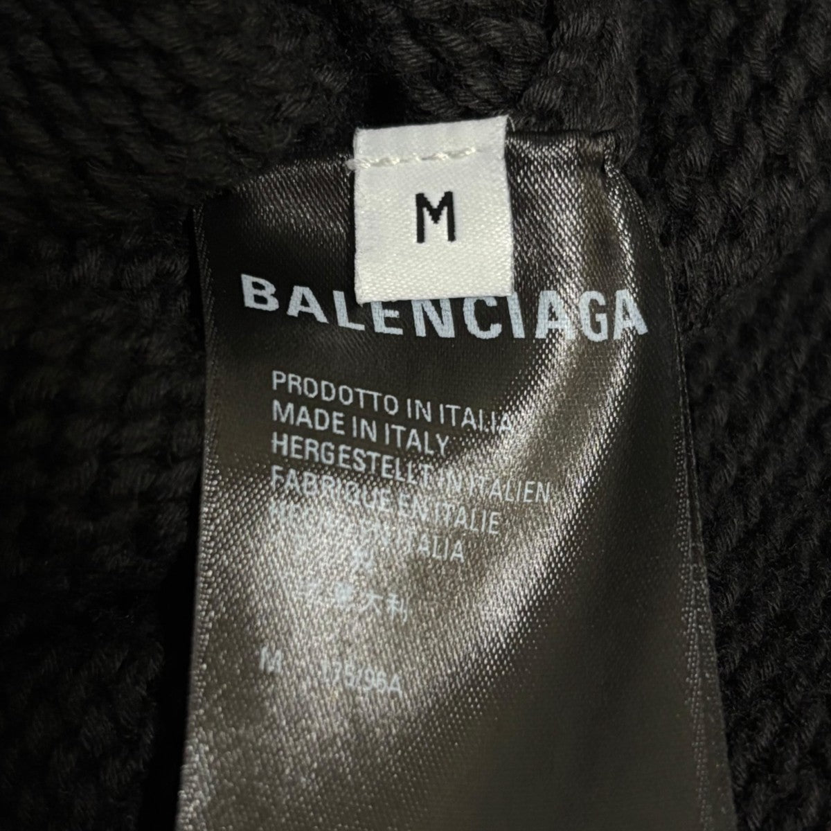 BALENCIAGA(バレンシアガ) 21AWBBロゴ 刺繍 コットン ニット