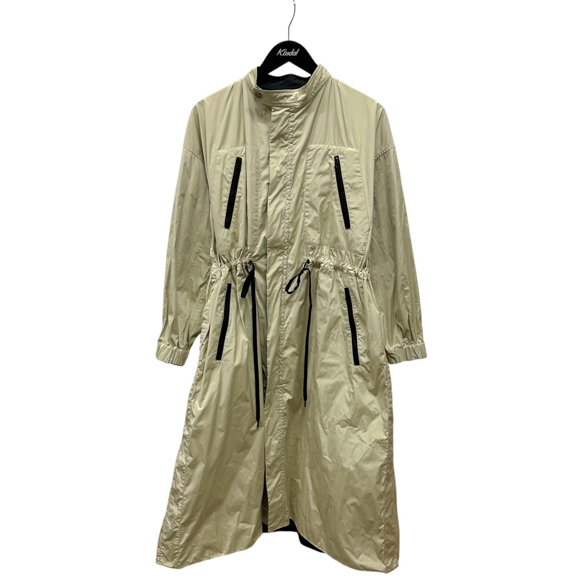 BLAMINK ブラミンク　ダブルフェイスフーデッドコート　ケープ　ポンチョ BLAMINK ブラミンク ダブルフェイスフーデッドコート ケープ