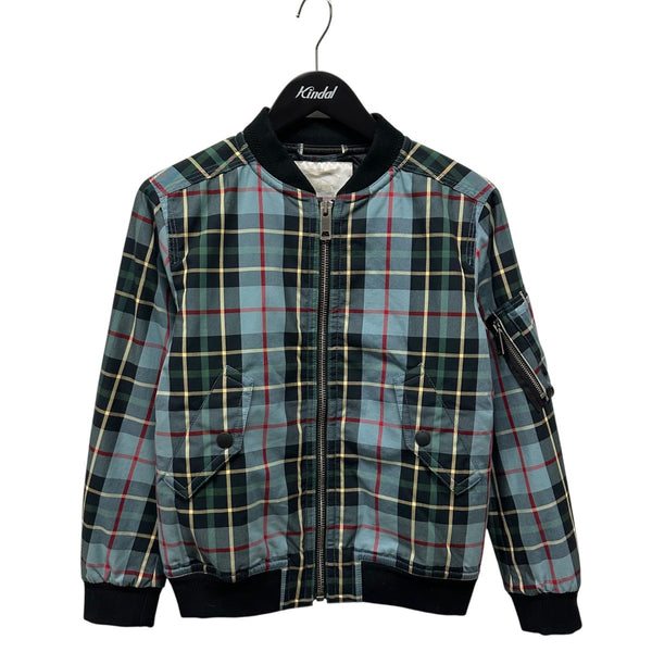 BURBERRY(バーバリー) チェック中綿ブルゾン4063393 4063393 ブルー