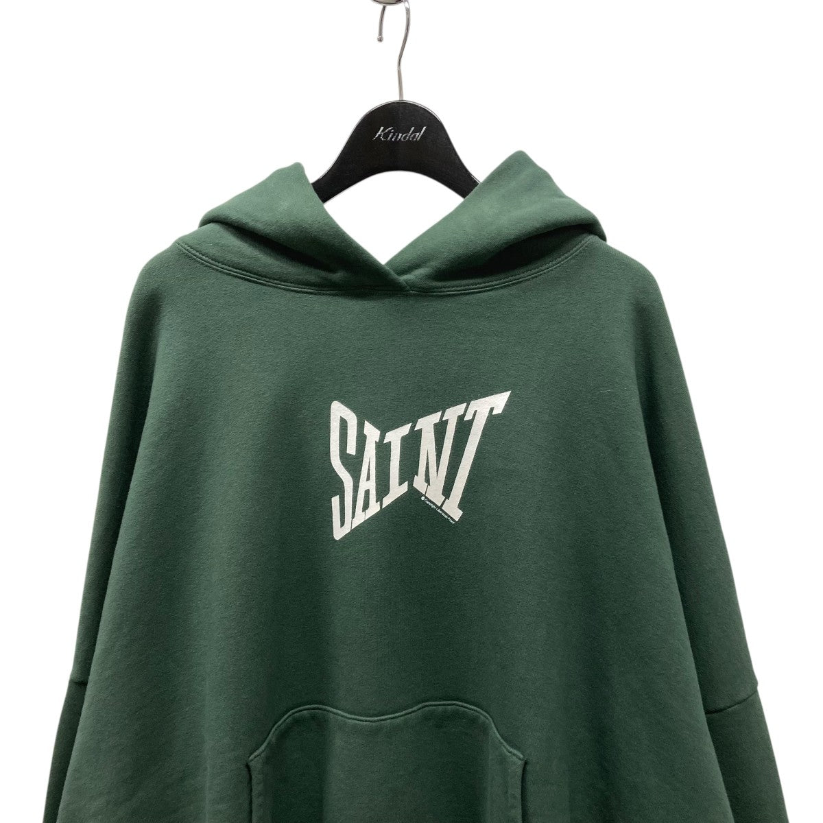 ⭐︎ ESSENTIALS ⭐︎ロゴ パーカー⭐︎XL ミントグリーン⭐︎一点物 ⭐︎ ESSENTIALS ⭐︎ロゴ パーカー⭐︎XL ミントグリーン