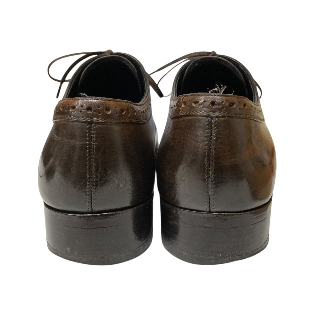 Salvatore Ferragamo ウイングチップレザーシューズJD 5449 古着・中古-4枚目のアイテム画像