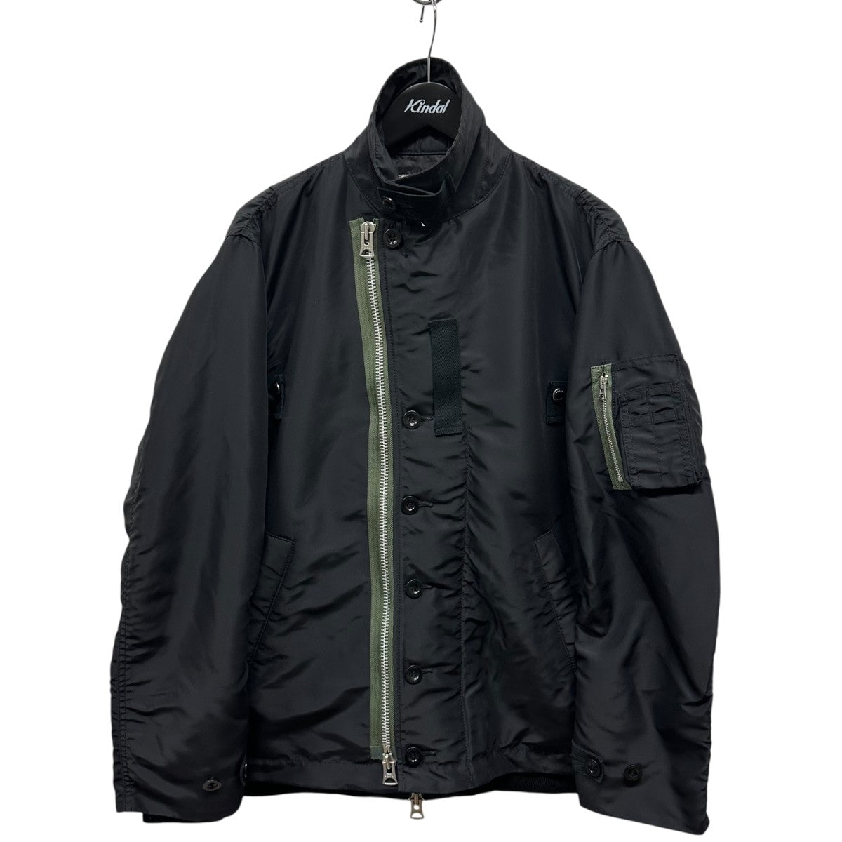 sacai×ACRONYM レイヤー 撥水 ドッキング トレンチコート22